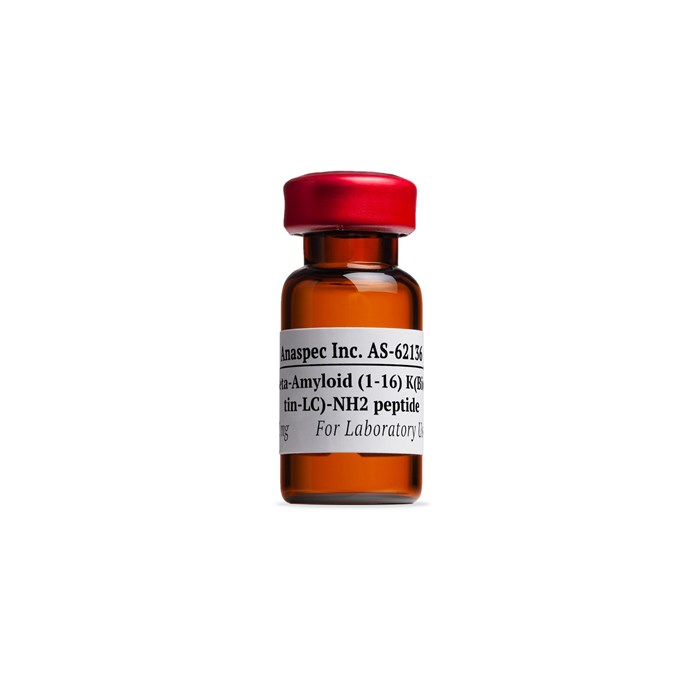 Tube of Beta-Amyloid (1-16) K(Biotin-LC)-NH2 peptide