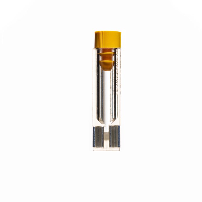 Picture of a Electroporation cuvettes 2 mm (short) yellow cap